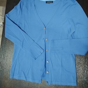Jessica blue cardigan